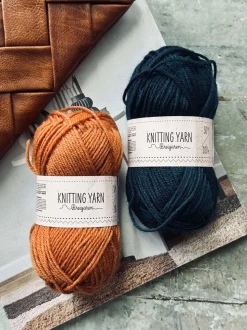 VIAMAJA Strik Og Hækling<Garn Polyester 50 gram - Orange