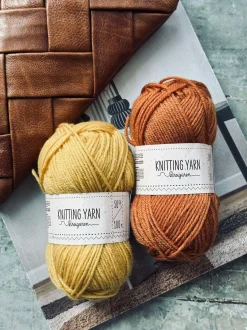 VIAMAJA Strik Og Hækling<Garn Polyester 50 gram - Orange