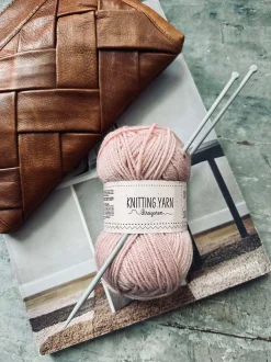 VIAMAJA Strik Og Hækling<Garn Polyester 50 gram - Rosa