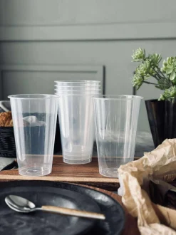 VIAMAJA Krus, Kopper Og Glas|Camping Og Picnic<Genanvendelige ølglas 50 cl - 6stk.