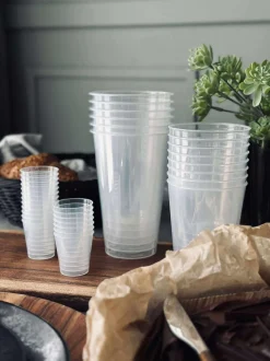 VIAMAJA Krus, Kopper Og Glas|Camping Og Picnic<Genanvendelige ølglas 50 cl - 6stk.