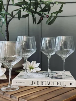 VIAMAJA Krus, Kopper Og Glas<Gin & tonic glas - Pakke med 4 stk.