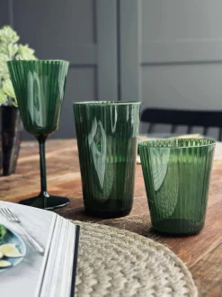 VIAMAJA Krus, Kopper Og Glas|Camping Og Picnic<Glas Claire 300ml. Grøn - 2 stk.