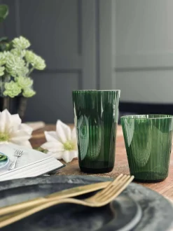 VIAMAJA Krus, Kopper Og Glas|Camping Og Picnic<Glas Claire 500ml. Grøn - 2 stk.