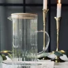 VIAMAJA Kander Og Karafler<Glas kande med bambus låg