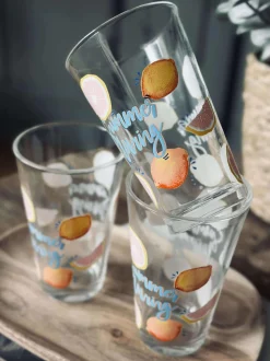 VIAMAJA Krus, Kopper Og Glas|Restparti<Glas Summer - Sæt af 3 stk.
