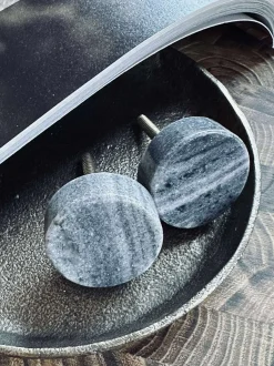 VIAMAJA Interiør|Pynte Genstande<Greb granit stone - 2 stk.