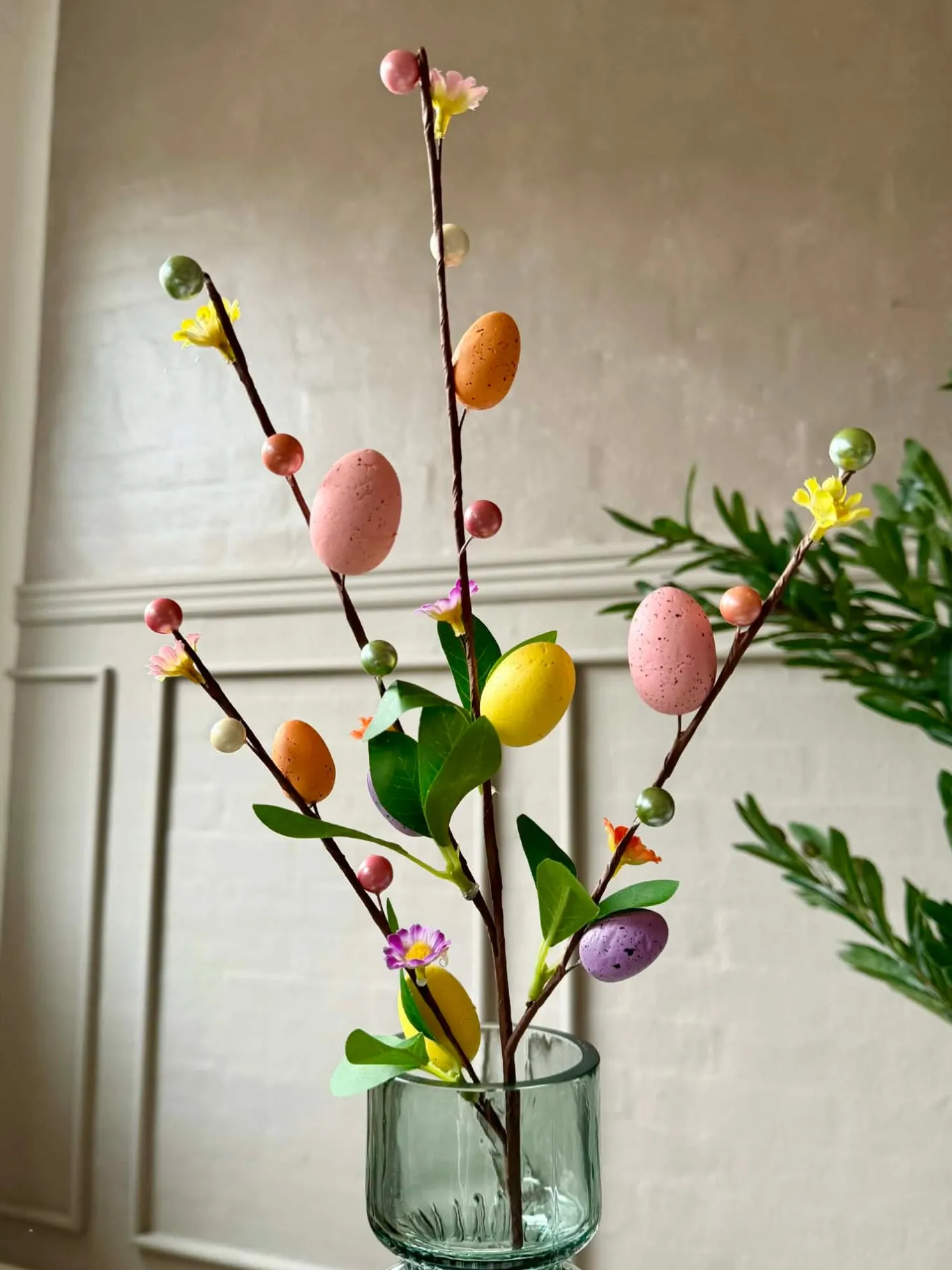 VIAMAJA Blomster|Påske<Gren med påskeæg - Color egg