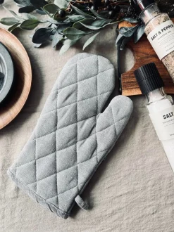 VIAMAJA Grydelapper Og Forklæder<Grillhandske - Grå quilt