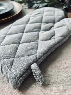 VIAMAJA Grydelapper Og Forklæder<Grillhandske - Grå quilt