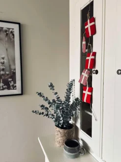 VIAMAJA Højtider|Jul<Guirlande med 5 flag