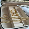 VIAMAJA Halskæder<Halskæde Aleandre 18k forgyldt - 59cm