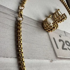 VIAMAJA Halskæder<Halskæde Aleandre 18k forgyldt - 59cm