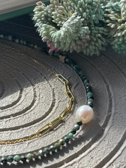 VIAMAJA Halskæder<Halskæde Deidre 18K forgyldt