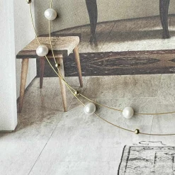 VIAMAJA Halskæder|Vandfaste Smykker<Halskæde ELENA - dobbeltkæde med ægte ferskvandsperler
