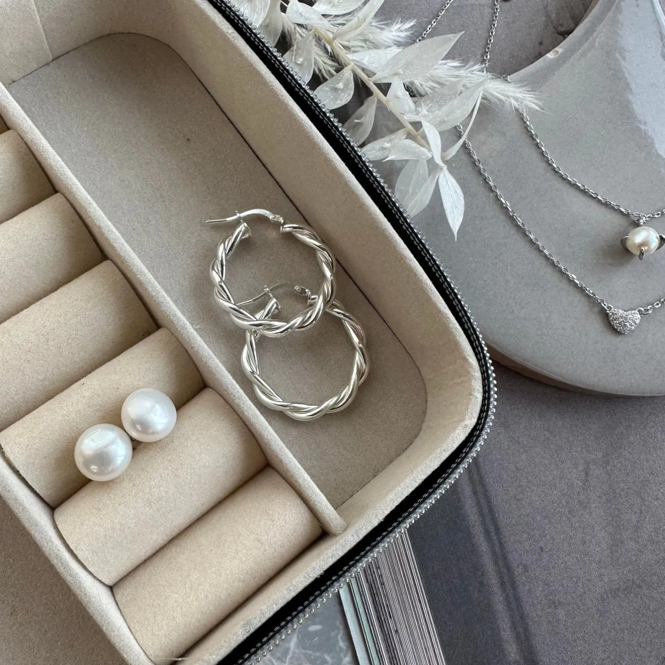 VIAMAJA Halskæder|Til Konfirmanden<Halskæde Irina Sterling Silver - Hjerte m. Zirkoner