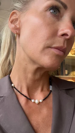 VIAMAJA Halskæder<Halskæde Jessie 18K forgyldt