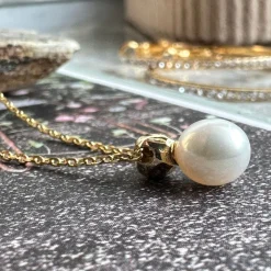 VIAMAJA Halskæder|Til Konfirmanden<Halskæde Joanna 18K forgyldt Sterling Silver