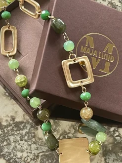 VIAMAJA Halskæder|Premium Smykker<Halskæde Juliette Emerald