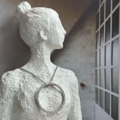 VIAMAJA Halskæder<Halskæde Kendal - rhodium belagt