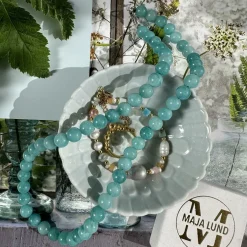 VIAMAJA Halskæder<Halskæde Mary Aqua
