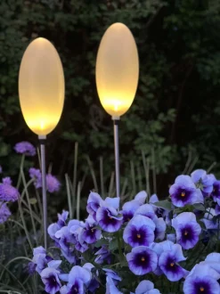 VIAMAJA Udendørs Led|Led Solceller<Havelampe JUNA med solar