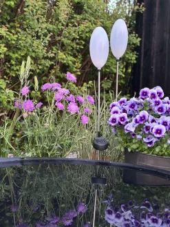 VIAMAJA Udendørs Led|Led Solceller<Havelampe JUNA med solar