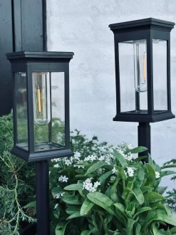 VIAMAJA Udendørs Led|Led Solceller<Havelampe MIRA med solar – Sæt med 2 stk.