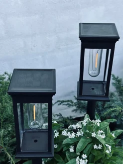 VIAMAJA Udendørs Led|Led Solceller<Havelampe MIRA med solar – Sæt med 2 stk.