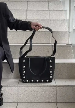 VIAMAJA Skuldertasker|Shoppere<Håndtaske med nitter