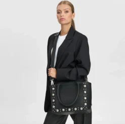 VIAMAJA Skuldertasker|Shoppere<Håndtaske med nitter