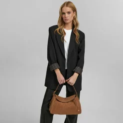 VIAMAJA Cross Body|Læder Tasker<Håndtaske Ruskind cognac