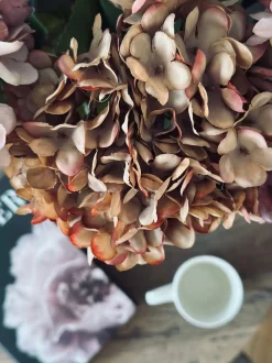 VIAMAJA Blomster<Hortensia - Brændte farver