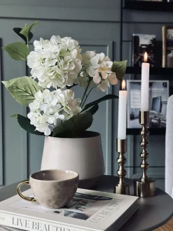 VIAMAJA Blomster|Sommerhus<Hortensia i potte - Hvid