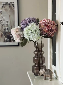 VIAMAJA Blomster<Hortensia Lime/hvid