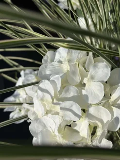 VIAMAJA Lys Og Led|Udendørs Led<Hortensia med solceller - Hvid