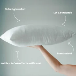 VIAMAJA Tæpper Og Puder|Sengetøj<Hovedpude med bambus fyld - 40x60