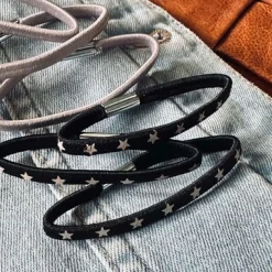 VIAMAJA Hår Accessories<Hårelastikker Black / Grey Star