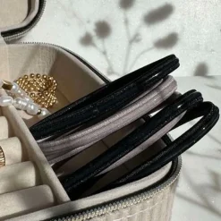 VIAMAJA Hår Accessories<Hårelastikker Black / Grey - Anti-skrid
