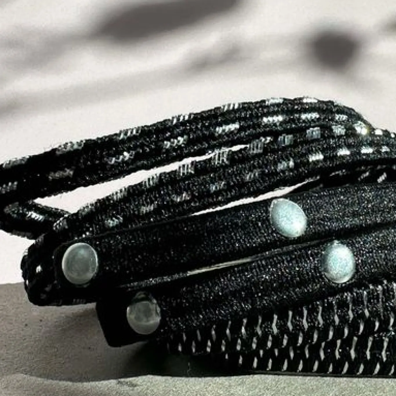 VIAMAJA Hår Accessories<Hårelastikker Black / Silver - 3 mix