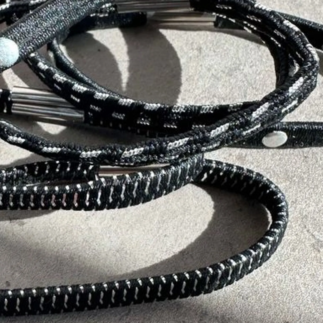 VIAMAJA Hår Accessories<Hårelastikker Black / Silver - 3 mix