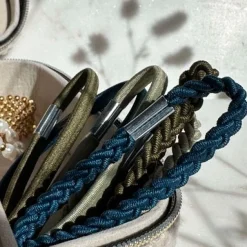 VIAMAJA Hår Accessories<Hårelastikker Blue / Green - 6 stk