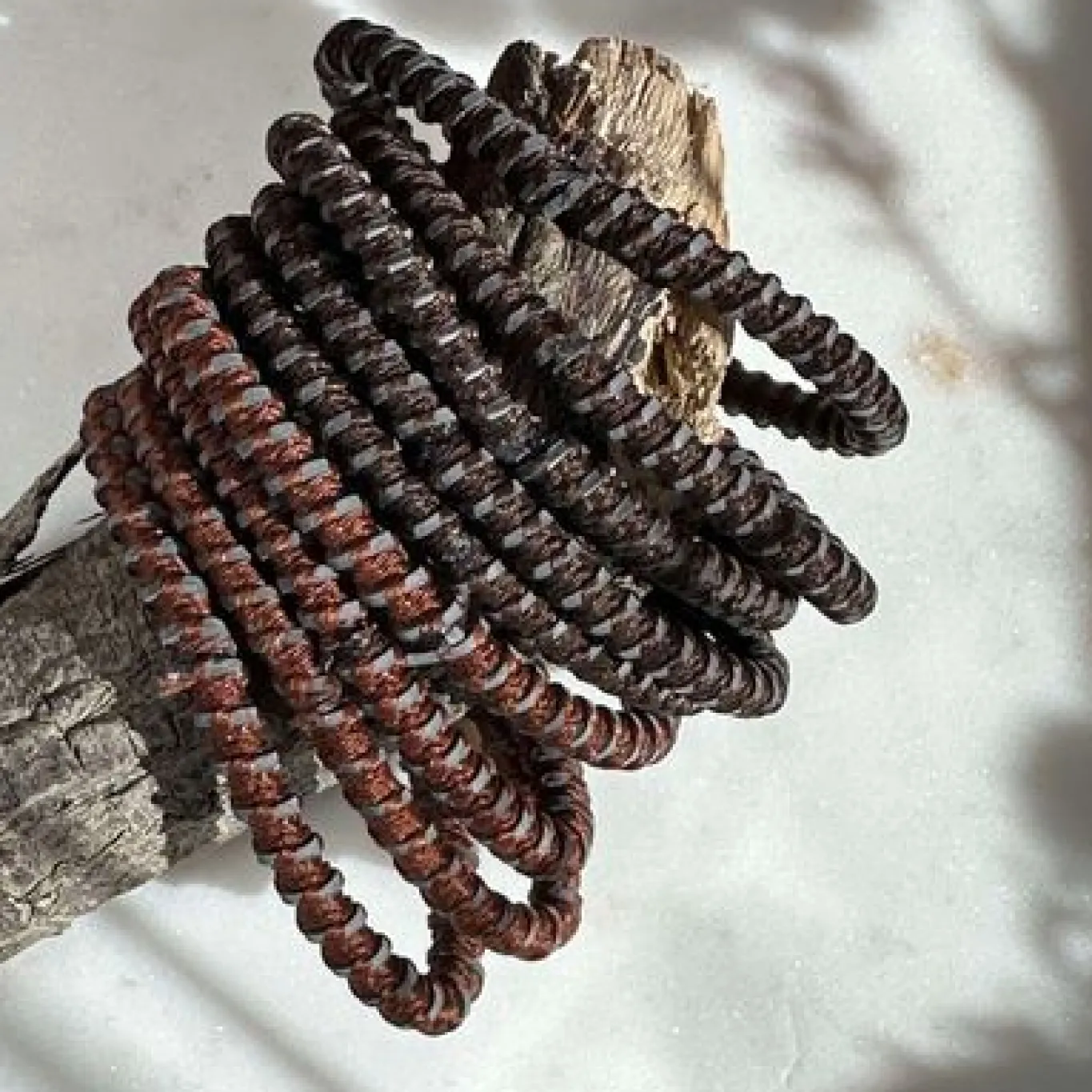 VIAMAJA Hår Accessories<Hårelastikker Brown - 2 mix
