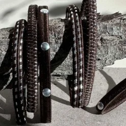 VIAMAJA Hår Accessories<Hårelastikker Brown / Silver - 3 mix