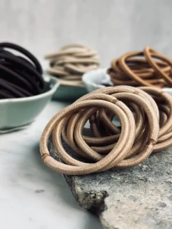 VIAMAJA Hår Accessories<Hårelastikker bundt med 84 stk i brune nuancer