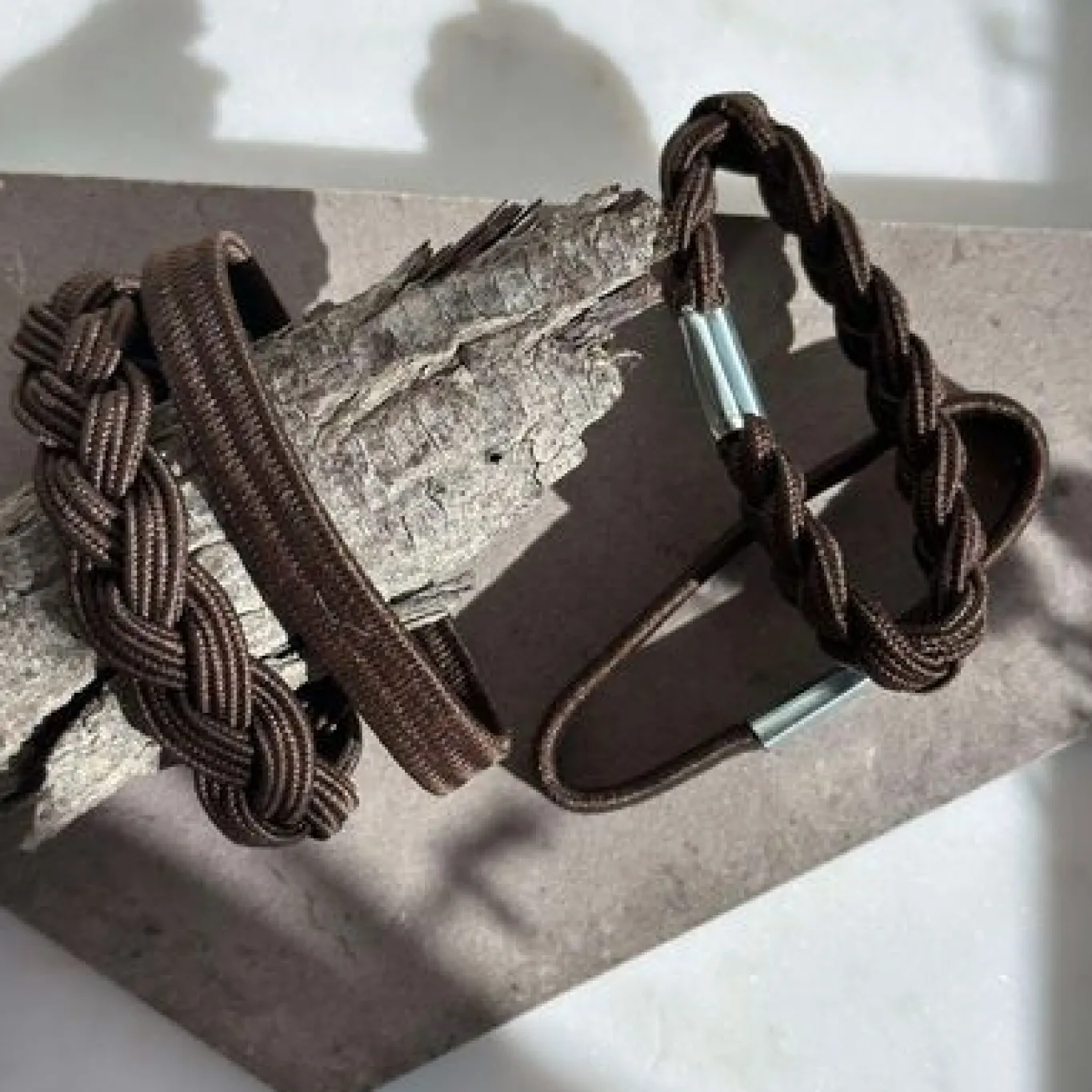 VIAMAJA Hår Accessories<Hårelastikker Freja Brown - 2 mix
