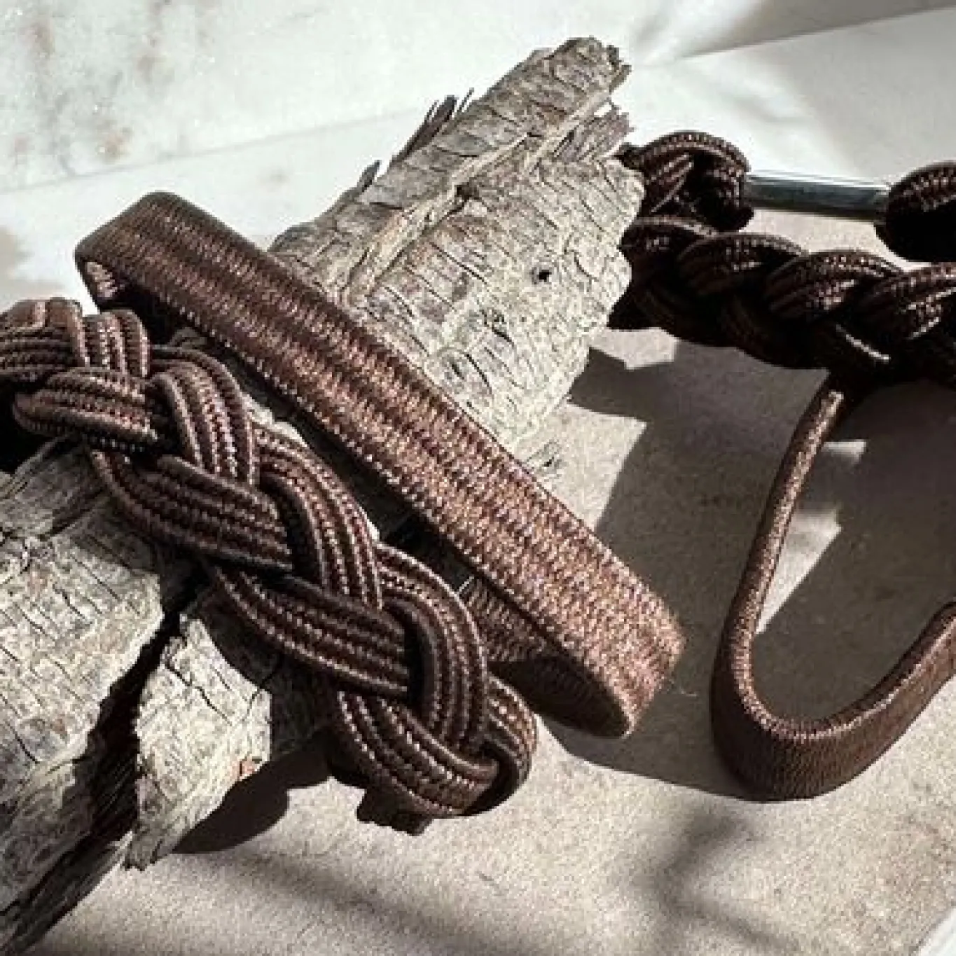 VIAMAJA Hår Accessories<Hårelastikker Freja Brown - 2 mix
