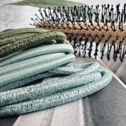 VIAMAJA Hår Accessories<Hårelastikker Green Glitter - 4 mix