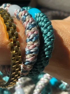 VIAMAJA Hår Accessories<Hårelastikker Supreme Aqua - 4 stk.