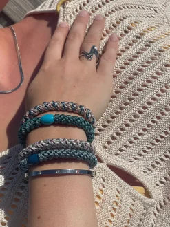 VIAMAJA Hår Accessories<Hårelastikker Supreme Aqua - 4 stk.